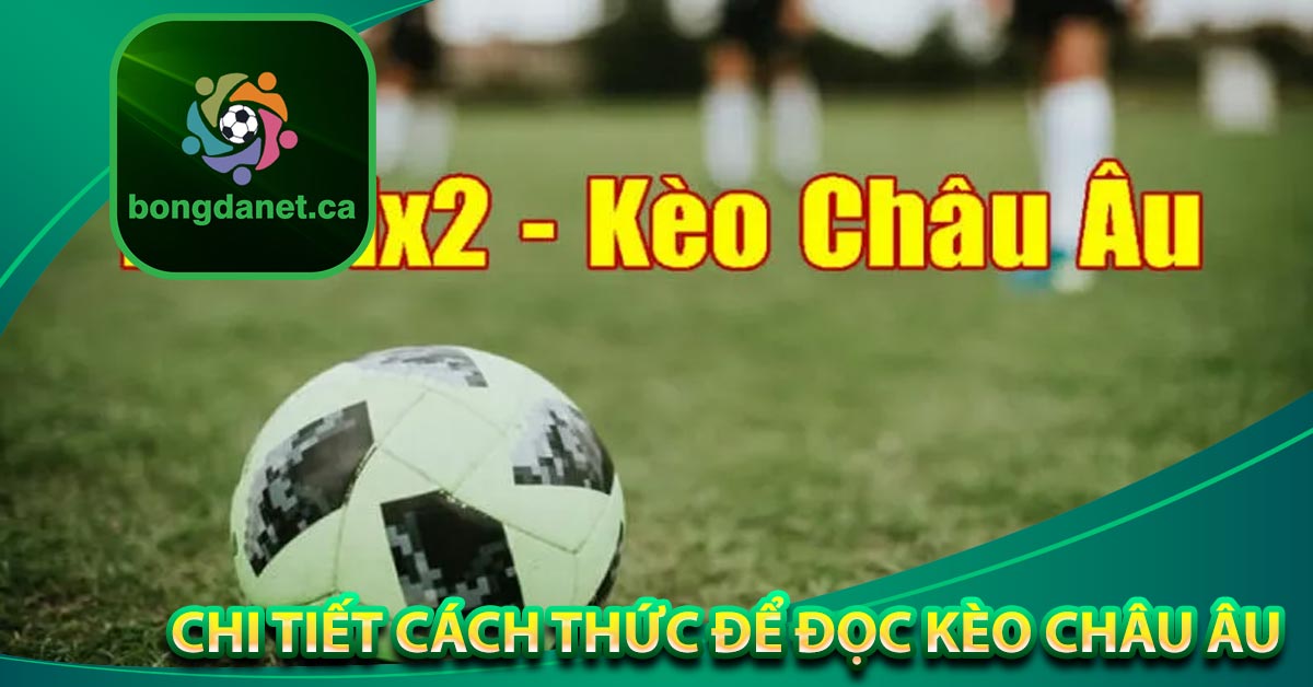 Chi tiết cách thức để đọc kèo châu Âu